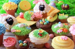 Cupcake di Pasqua: le 7 decorazioni più belle in pasta di zucchero