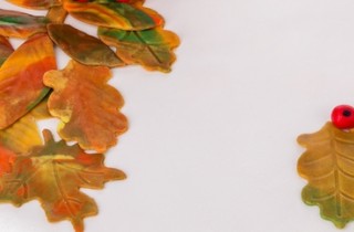 Cake design d’autunno, come fare le foglie secche in pasta di zucchero