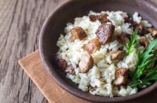 La ricetta del risotto ai funghi porcini secchi