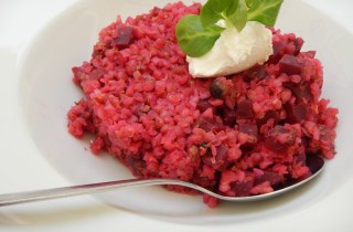 La ricetta del risotto alla barbabietola rossa