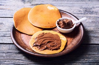 Pancake con cuore di nutella, la ricetta golosa