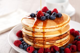 La ricetta dei pancakes senza uova per una colazione leggera
