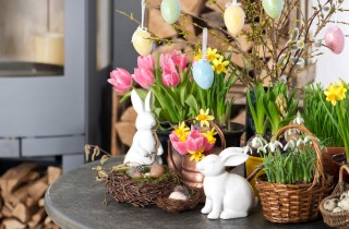 Albero di Pasqua: le idee decoupage per decorarlo con stile