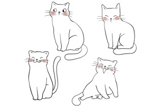 Come disegnare un gatto in semplici passaggi