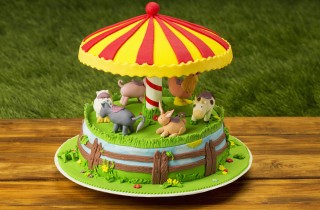 Animali fattoria in pasta di zucchero: 9 foto per il tuo cake design