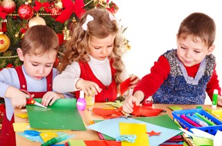Gnomi natalizi di carta da fare con i bambini