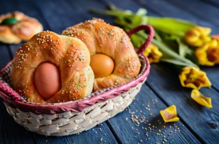 Cavagnetti di Pasqua: come fare i cestelli di pane liguri