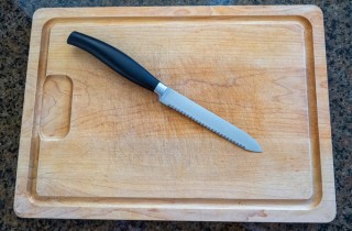 Come affilare un coltello seghettato