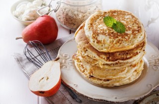 La ricetta dei pancake proteici con avena