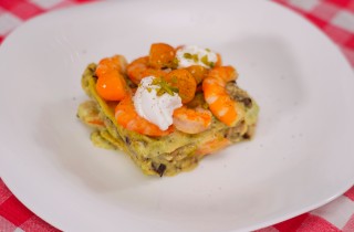 Lasagna con mazzancolle: un pranzo in famiglia sorprendente grazie alla ricetta di Chef in Camicia