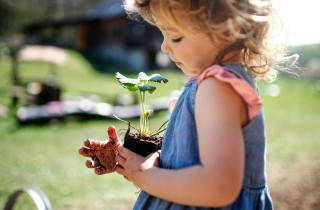 5 idee per crescere in modo sostenibile i nostri figli