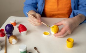 personalizzare uova polistirolo