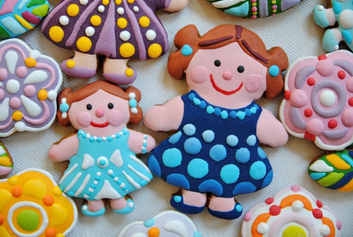 Biscotti decorati con la pasta di zucchero, 10 idee sfiziose