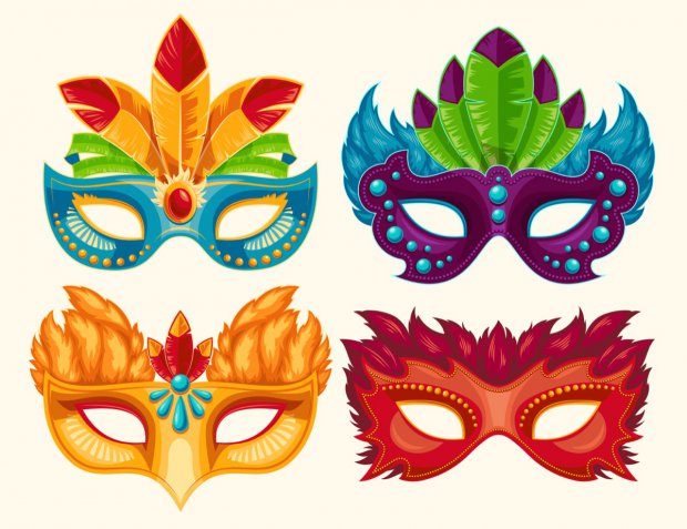 Maschere di Carnevale da stampare e indossare: 5 idee per bambini e adulti