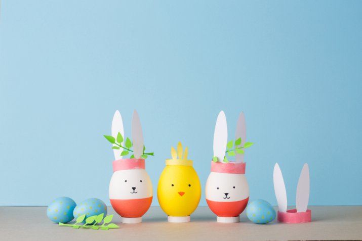 Lavoretti di Pasqua, come fare dei simpatici animaletti con le uova