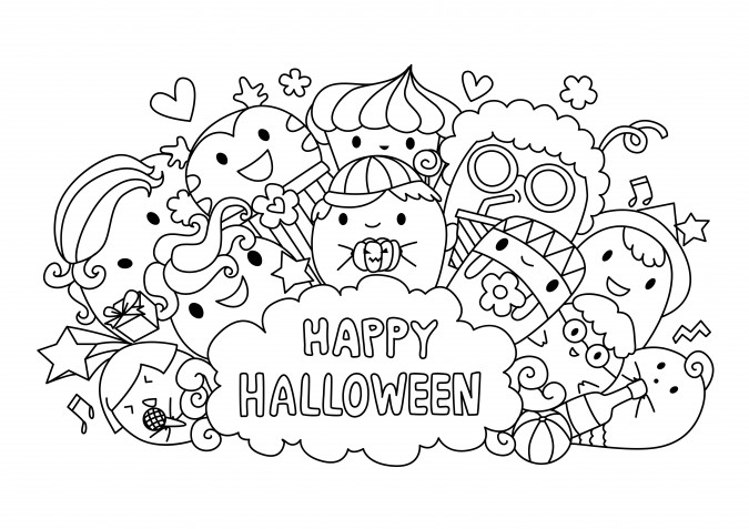 Immagini Halloween da colorare: 11 disegni e gli spunti per abbellirli in modo alternativo