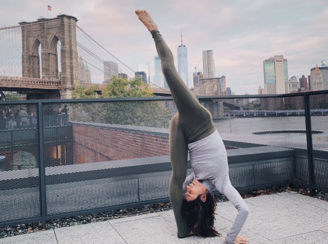 Linda Gastaldello, tra Italia a New York con lo yoga.