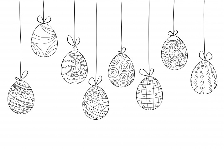 Albero di Pasqua: 11 disegni gratis per le decorazioni fai da te