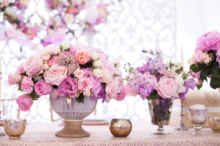 Centrotavola di matrimonio con fiori e candele: 10 idee bellissime