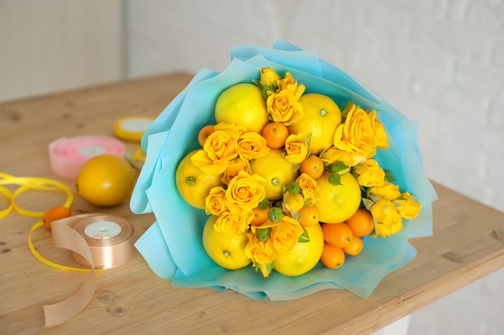 Bouquet sposa con la frutta: 11 foto per farsi un'idea