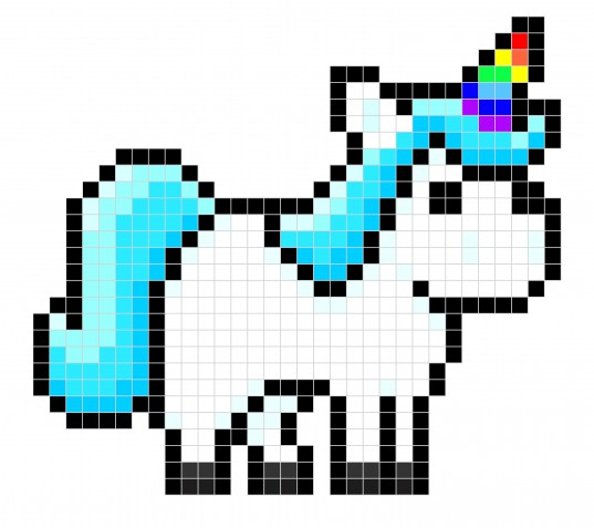 Pixel art a tema unicorno: 7 immagini belle da scaricare gratis
