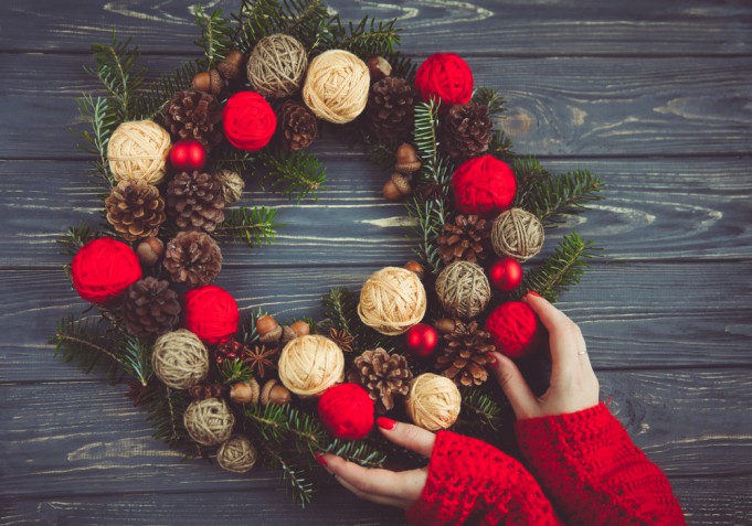 Ghirlande natalizie fai da te: 9 idee facili e particolari