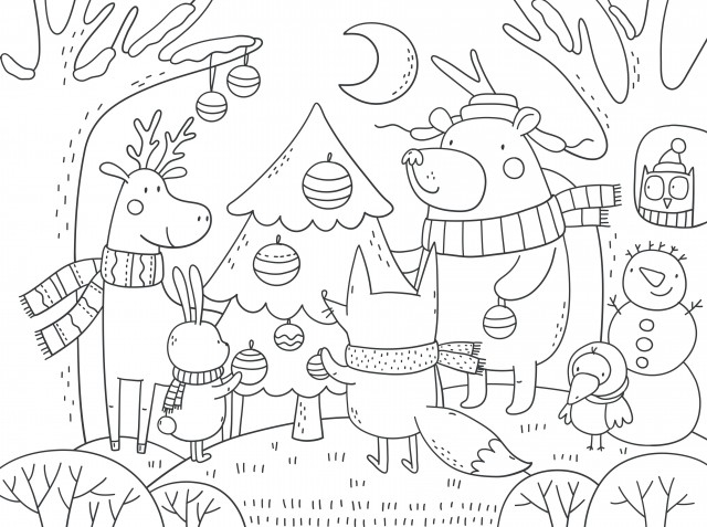 Disegni natalizi da colorare: 13 immagini gratis che vorrai scaricare subito