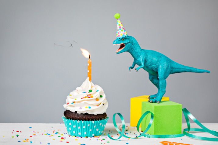 Cupcake a tema dinosauri: idee di compleanno bambini