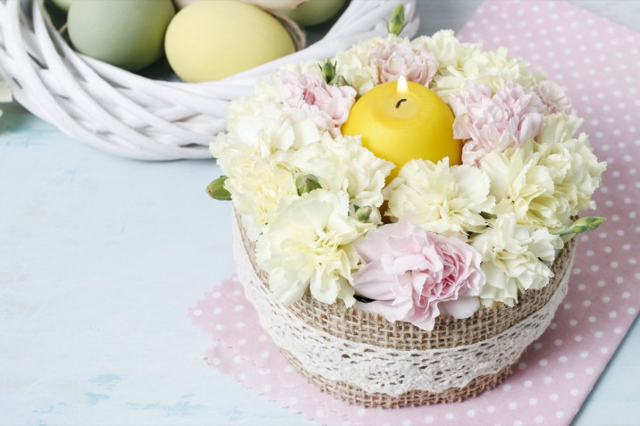 Centrotavola di Pasqua fai da te: 9 idee con e senza fiori