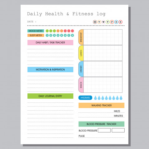 Planner Giornaliero Da Stampare Gratis 11 Modelli Per L Agenda Perfetta Donnad