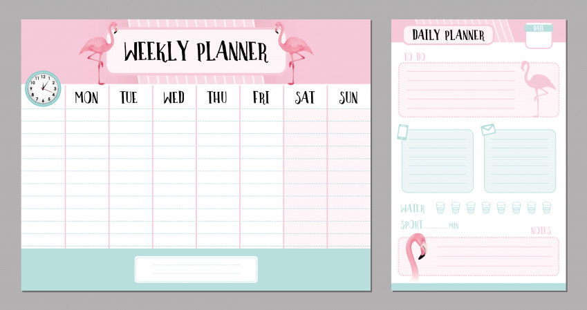 Planner Giornaliero Da Stampare Gratis 11 Modelli Per L Agenda Perfetta Donnad