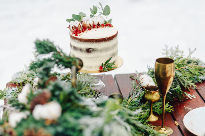 Torte matrimonio natalizie: 11 idee per le decorazioni da sogno