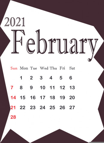 Calendario febbraio 2021 da stampare: 11 modelli gratis