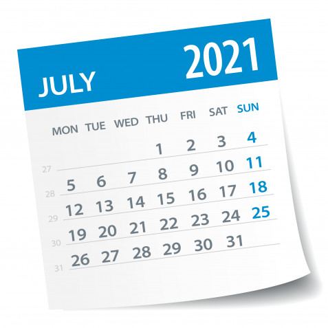 Calendario luglio 2021 da stampare: 11 modelli gratis da non perdere