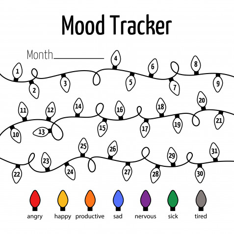 Mood tracker da stampare: 9 modelli per tracciare l'umore