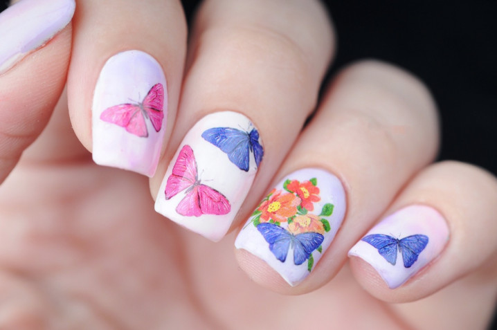 Nail art con le farfalle: 7 idee originali da provare