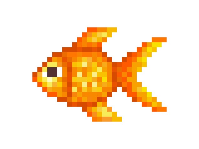 Pixel art pesci: 11 disegni gratis per il tempo libero
