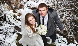 matrimonio sulla neve
