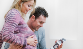 Mamma e papà durante la gravidanza 