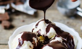 coppa danimarca gelato affogato vaniglia cioccolato