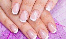 french manicure, nail art, unghie