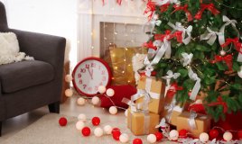interior design, arredamento rosso, Natale