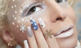 nail art, decorazione unghie, capodanno