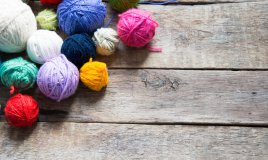 finger knitting, lavori a maglia