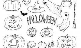 immagini halloween da colorare, disegni halloween, immagini halloween