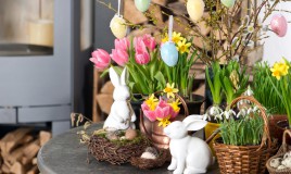 albero di Pasqua, decoupage Pasqua, decorazioni pasquali