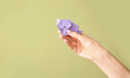 gatto origami