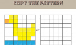 pixel art facile, schemi pixel art, disegni pixel art