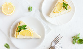 cheesecake, limone, torta
