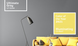 Pantone colore 2021, giallo e grigio, casa